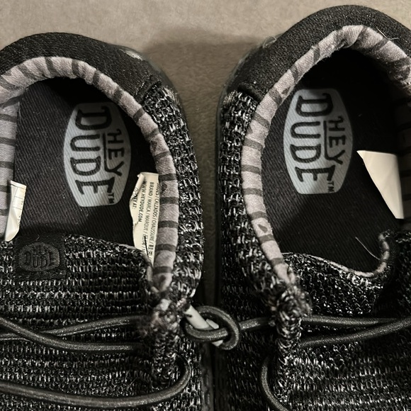 Hey Dude Kids Sneakers in Black and Camo - Picture 5 of 7